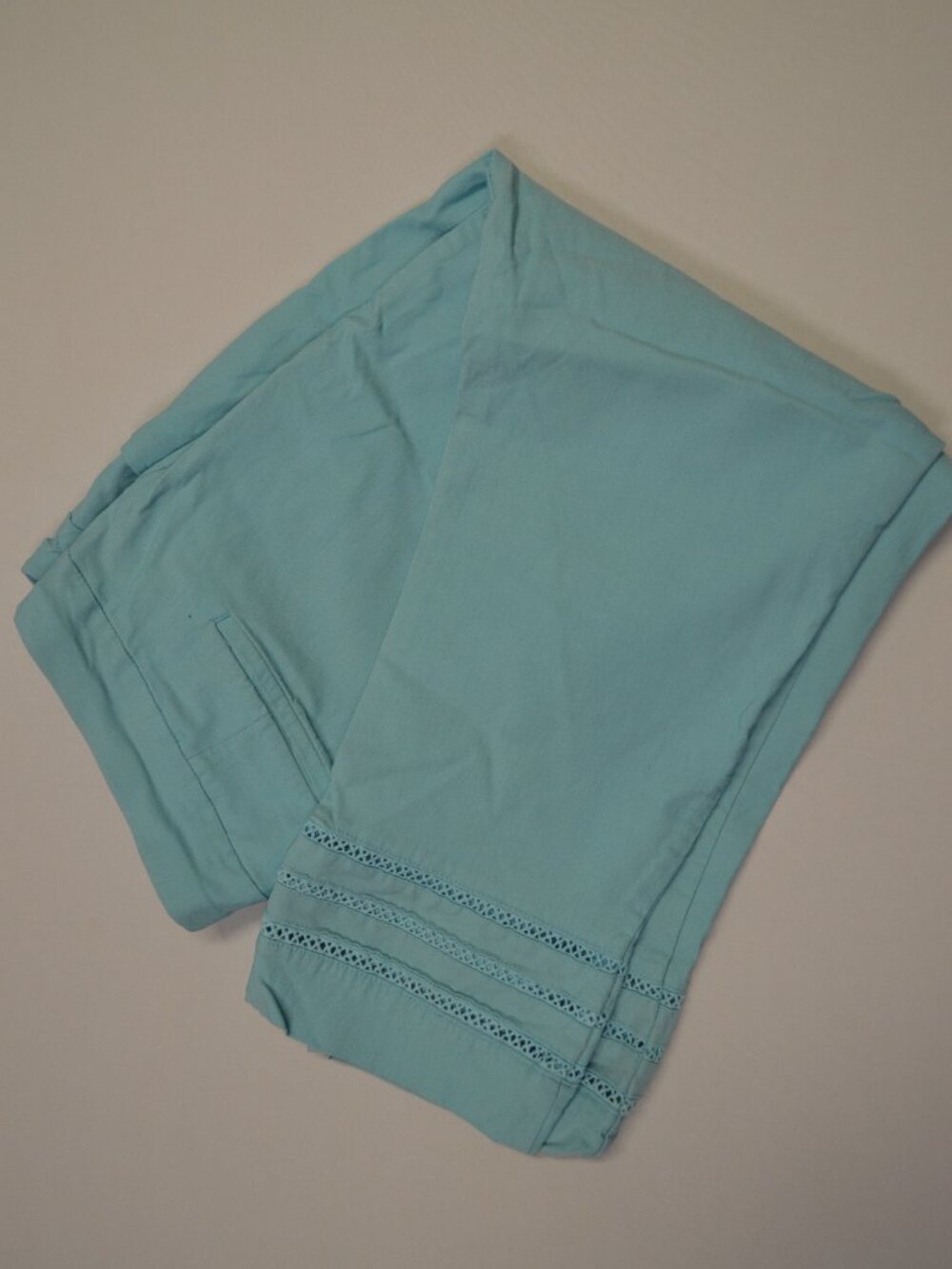 Women’s Chico’s Straight Leg Jeans Size 16 Light Blue